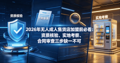 <b>2026年无人售货店加盟前必看：天分核验、实地调</b>